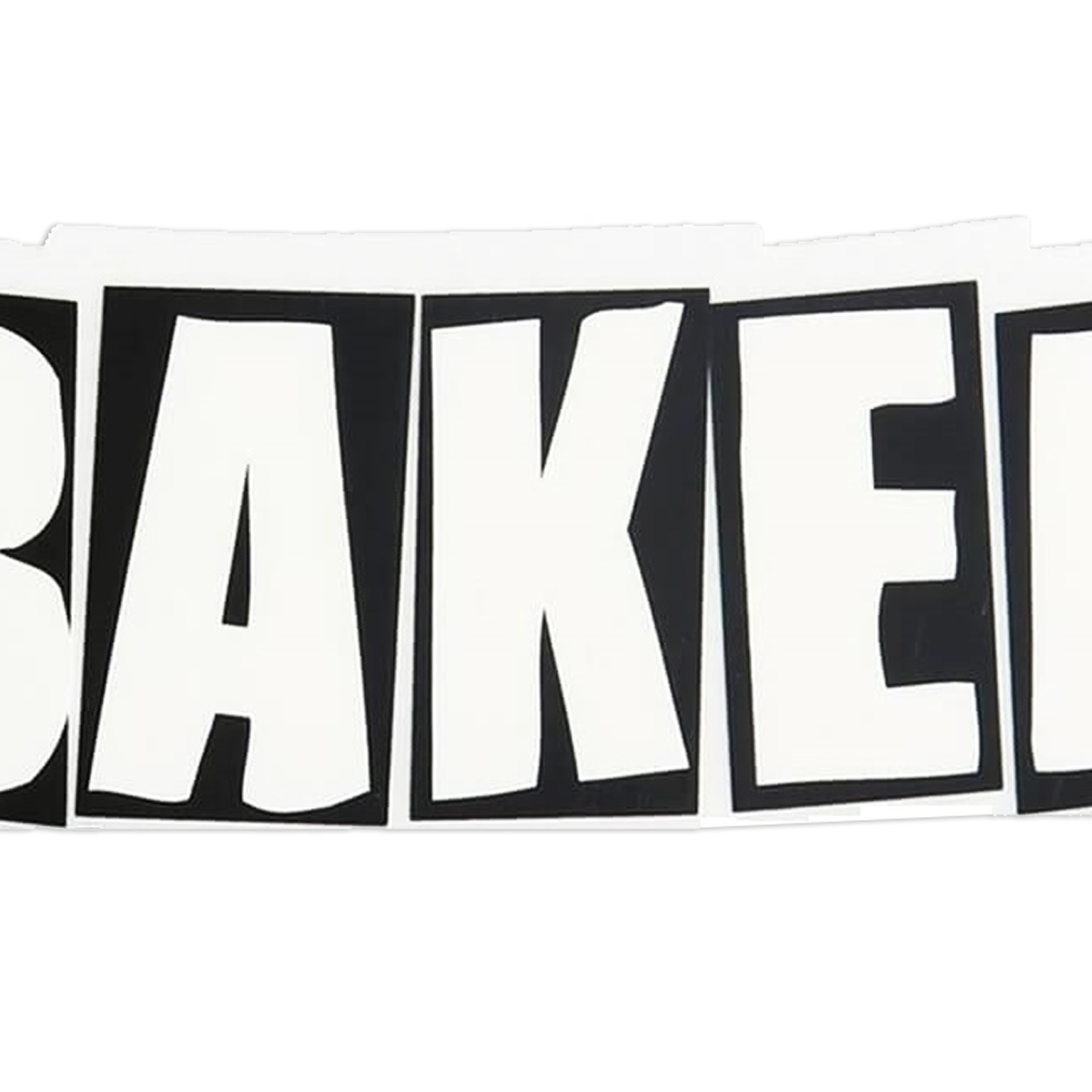 Baker Brand Logo Small Sticker