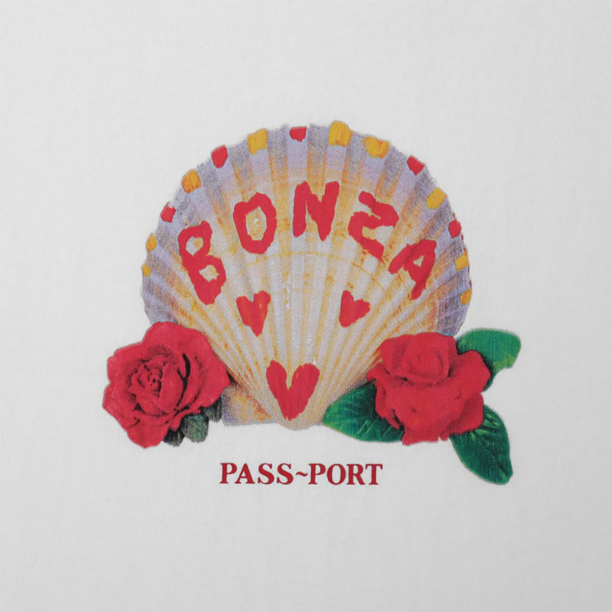 Pass-Port Bonza T-shirt White Pass-Port Bonza T-shirt White