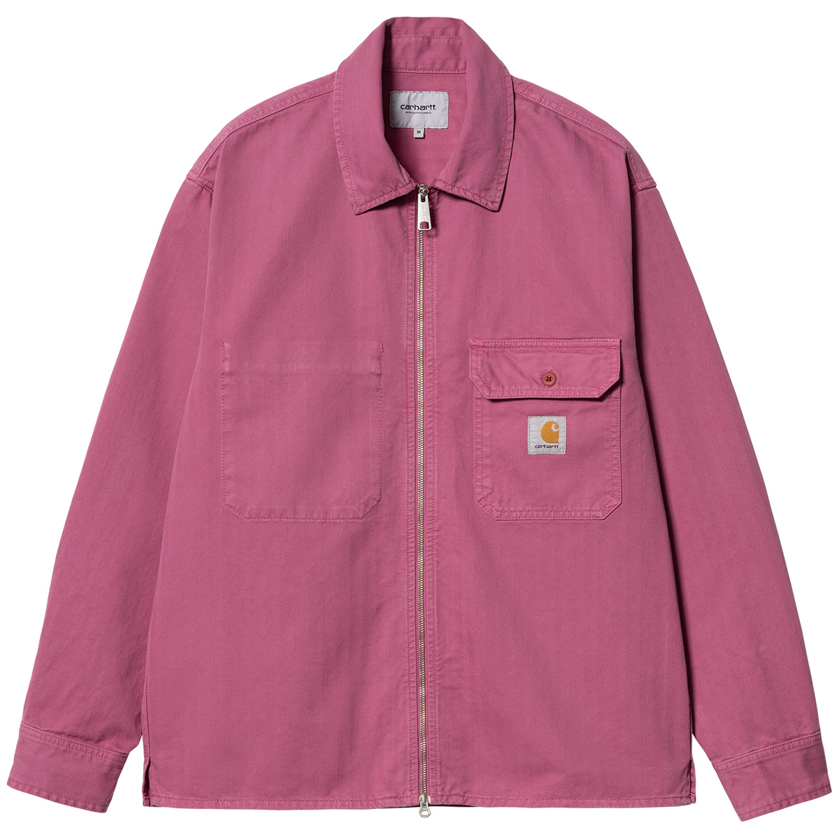 Carhartt WIP Rainer Shirt Jac Magenta Garment Dyed Carhartt WIP Rainer Shirt Jac Magenta Garment Dyed