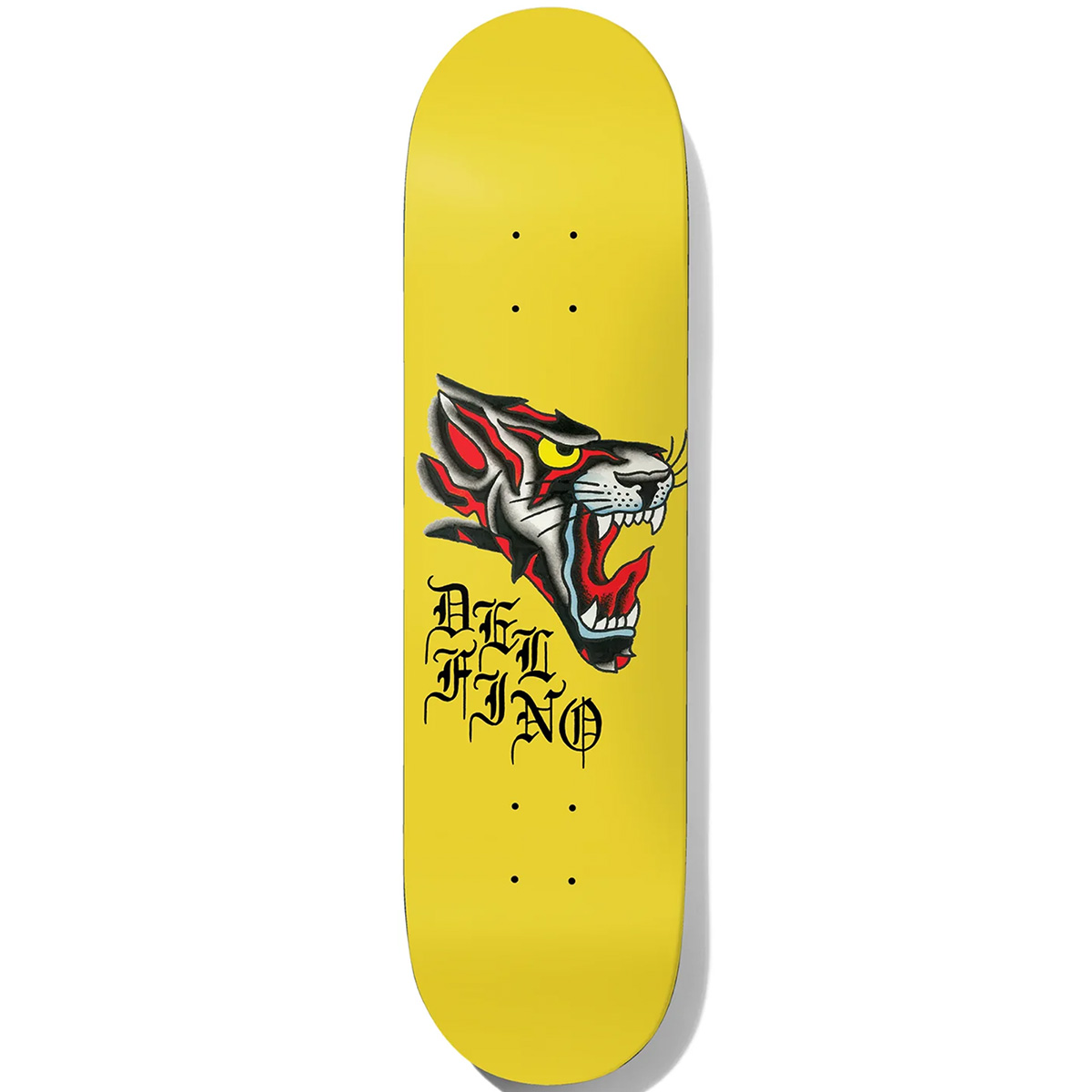 Deathwish Pedro Delfino Seven Trumpets Skateboard Deck 8.125