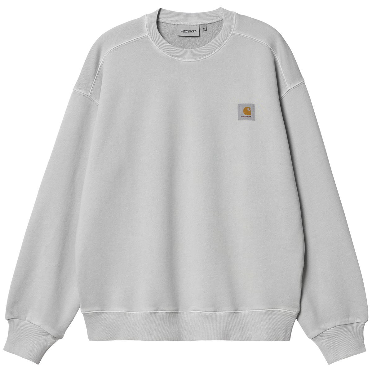 Carhartt WIP Nelson Sweater Sonic Silver Garment Dyed