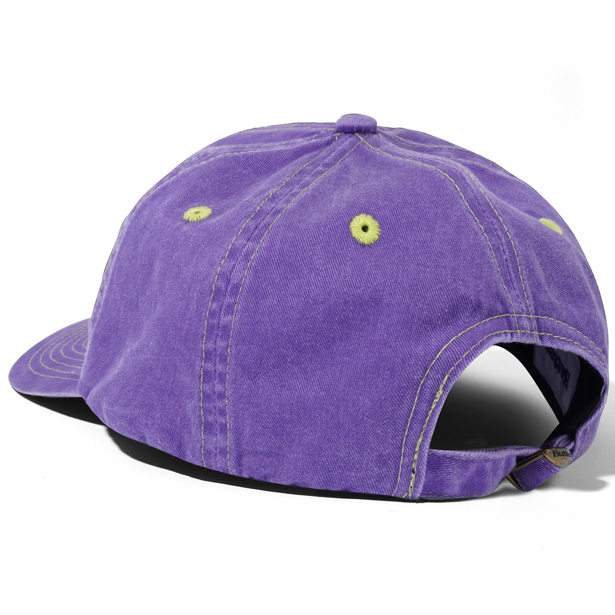 Butter Goods Rounded Logo 6 Panel Cap Purple Butter Goods Rounded Logo 6 Panel Cap Purple
