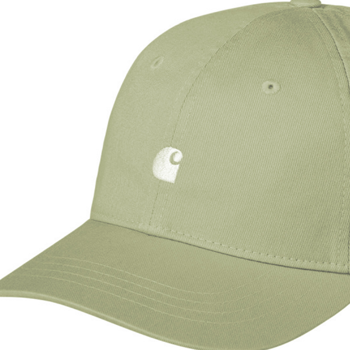 Carhartt WIP Madison Logo Cap Gentle Green/White
