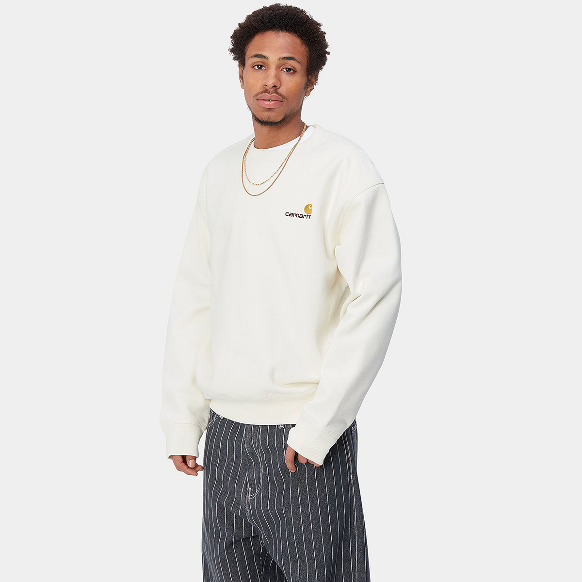 Carhartt WIP American Script Sweater Wax
