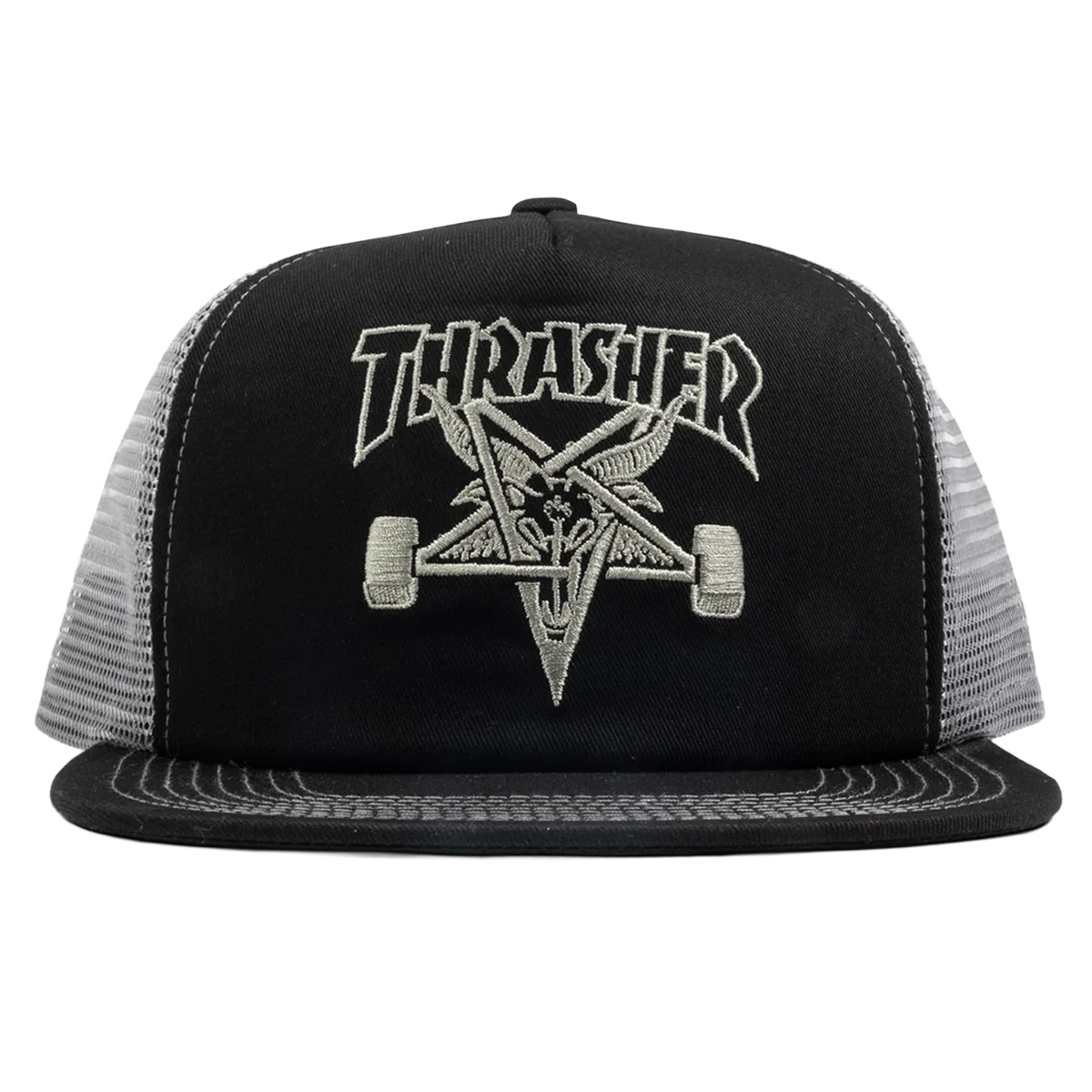Thrasher Skate Goat Trucker Cap Black/Grey