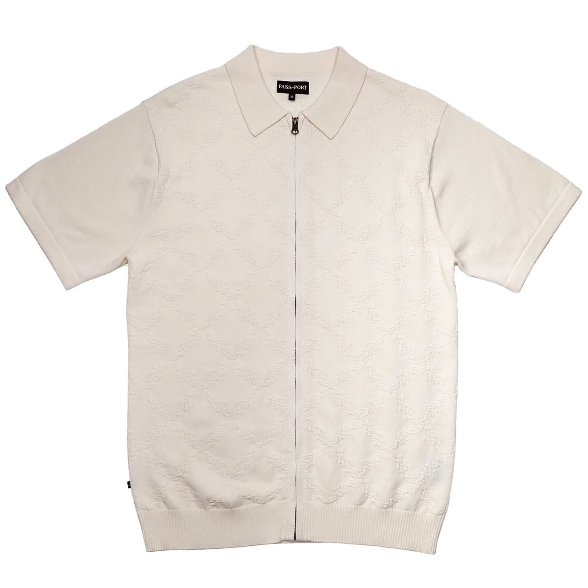 Pass-Port Brasco Zip Knit Cream