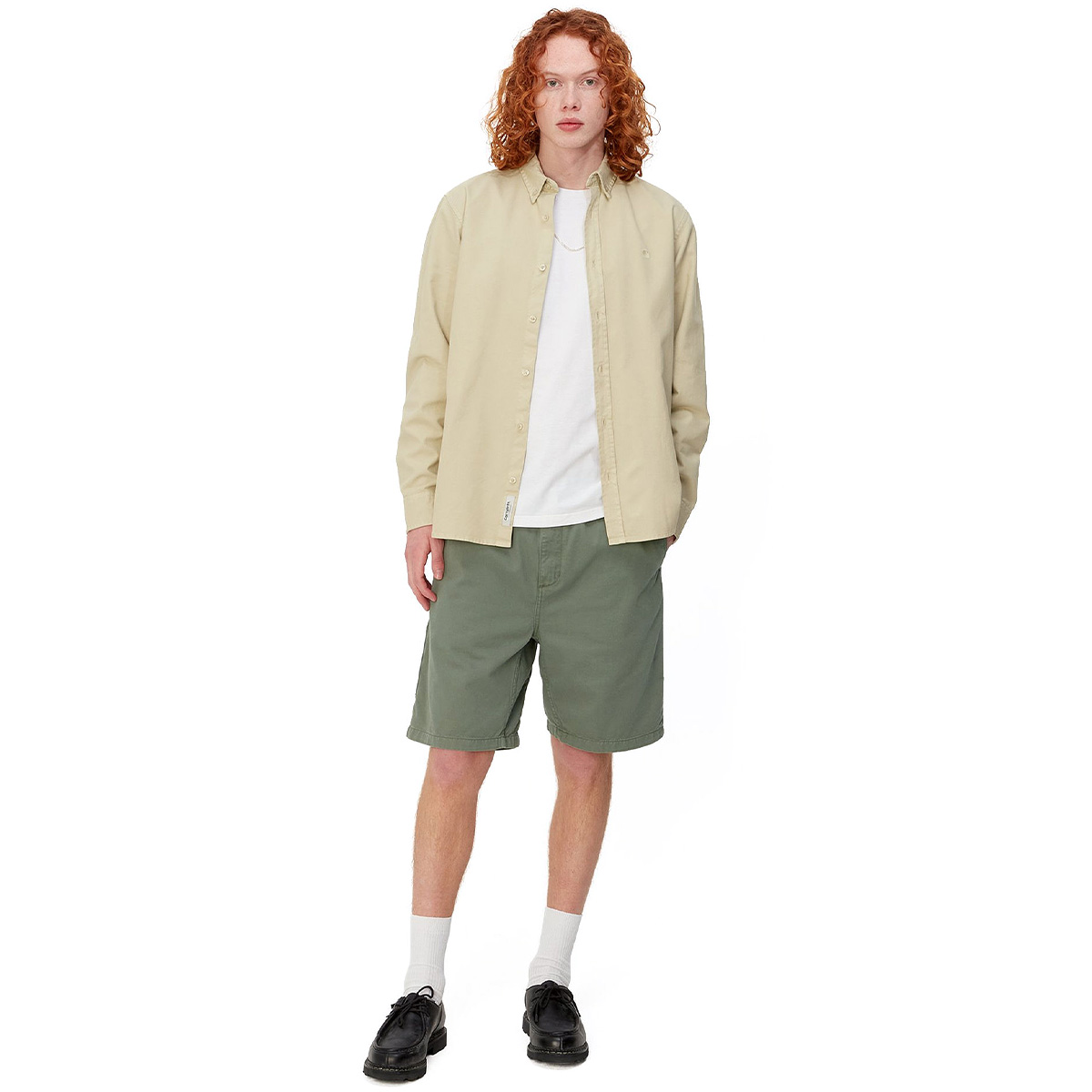 Carhartt WIP Flint Short Park Garment Dyed Carhartt WIP Flint Short Park Garment Dyed