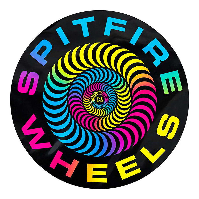 Spitfire Multiswirl Classic Sticker Assorted