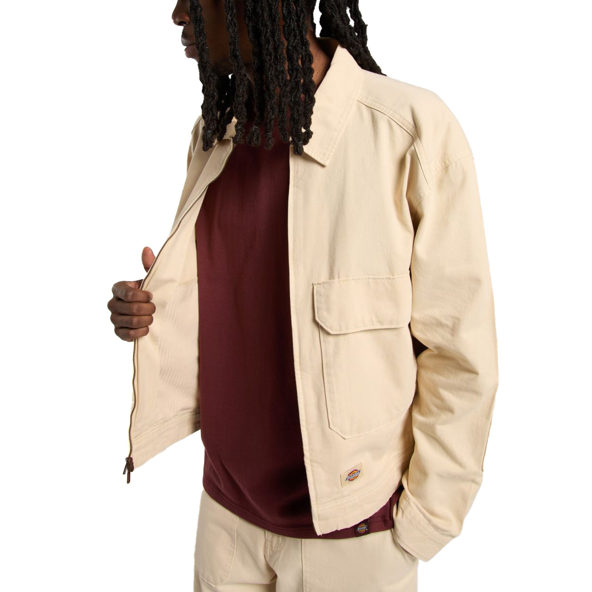 Dickies Fort Smith Trucker Jacket Wood Ash Dickies Fort Smith Trucker Jacket Wood Ash