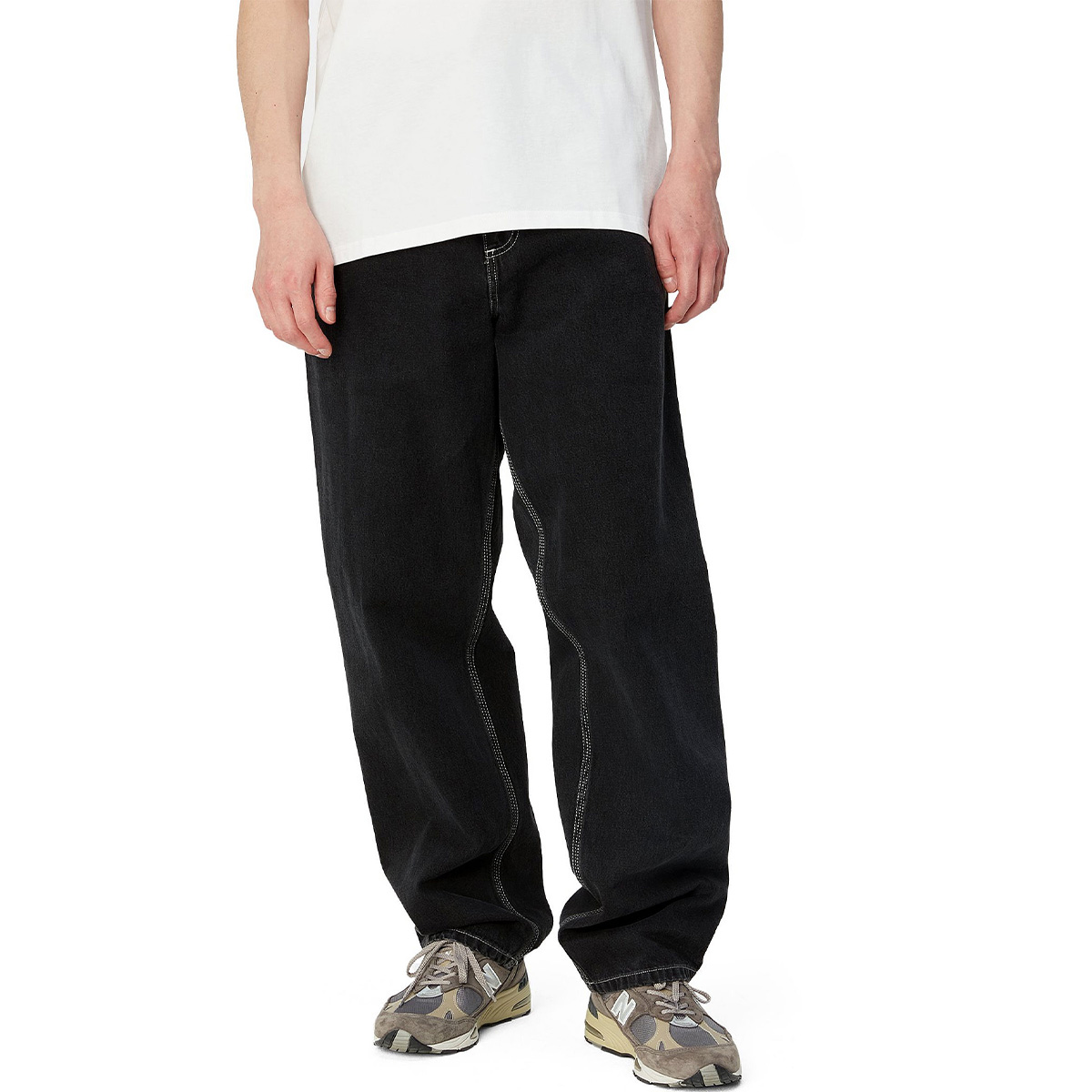 Carhartt WIP Simple Pant Black Heavy Stone Wash