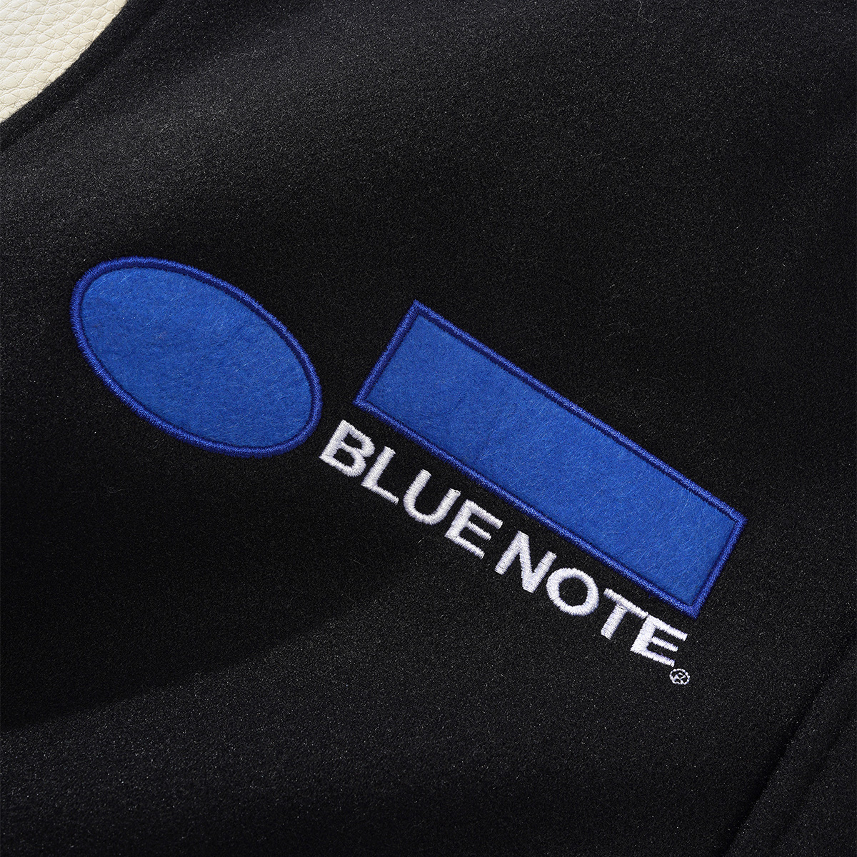 Butter Goods Blue Note Varsity Jacket Navy / Cream Butter Goods Blue Note Varsity Jacket Navy / Cream