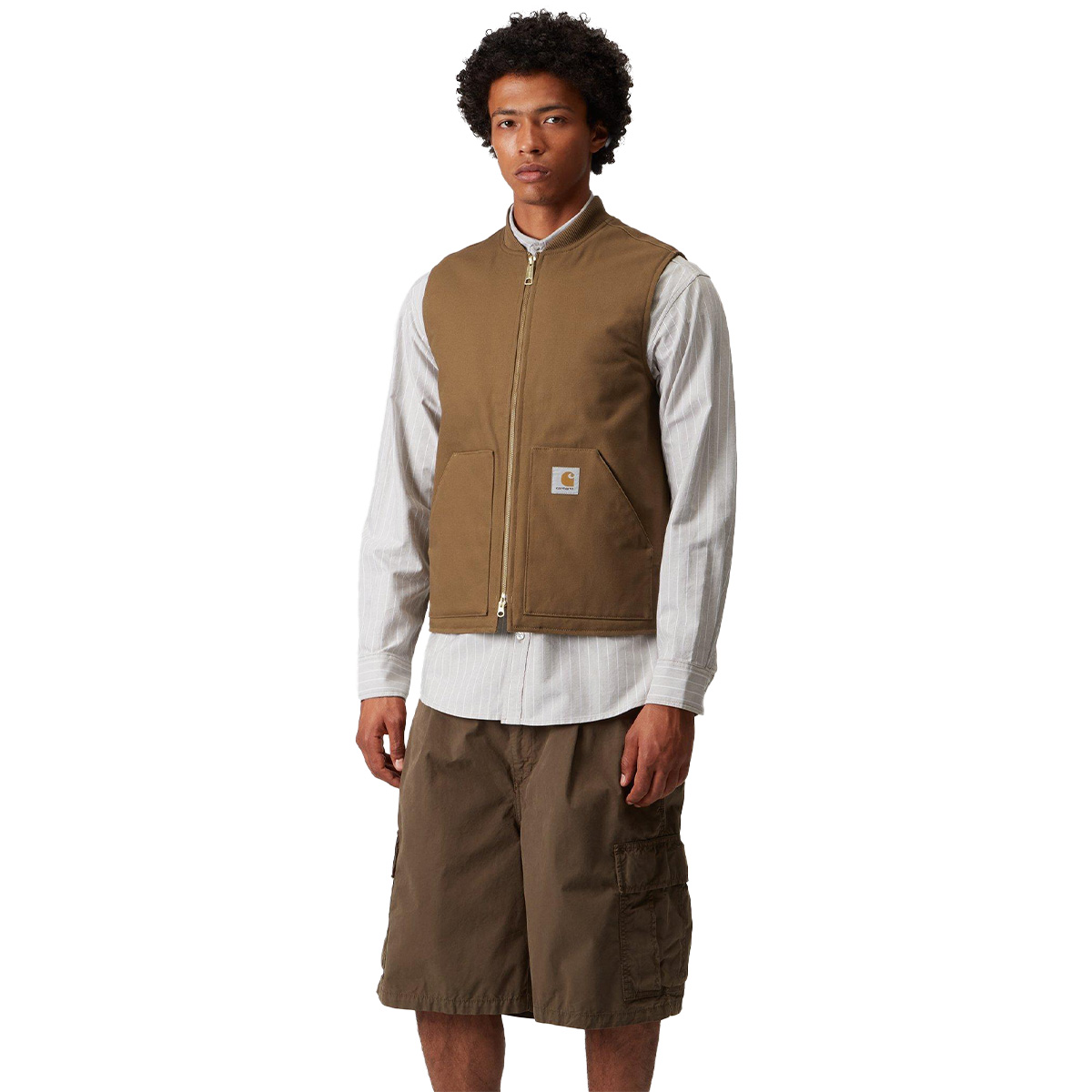 Carhartt WIP Vest Hamilton Brown Rigid