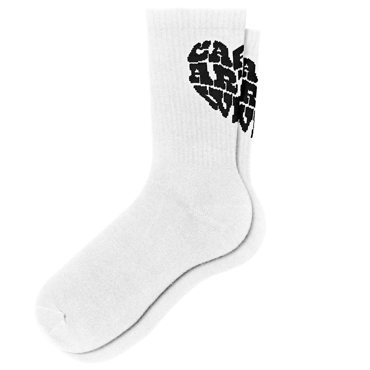 Carhartt WIP Heartbreaker Socks White/Black Carhartt WIP Heartbreaker Socks White/Black
