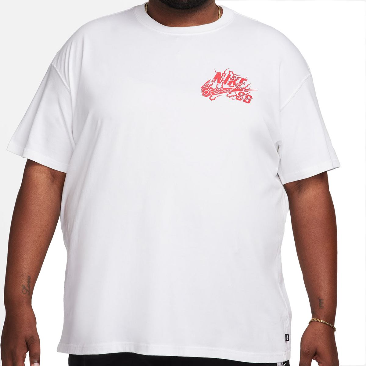 Nike SB M90 Dragon T-Shirt White/University Red Nike SB M90 Dragon T-Shirt White/University Red