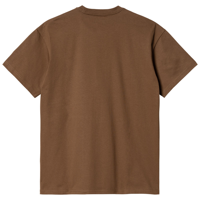 Carhartt WIP Chase T-Shirt Tamarind/Gold Carhartt WIP Chase T-Shirt Tamarind/Gold