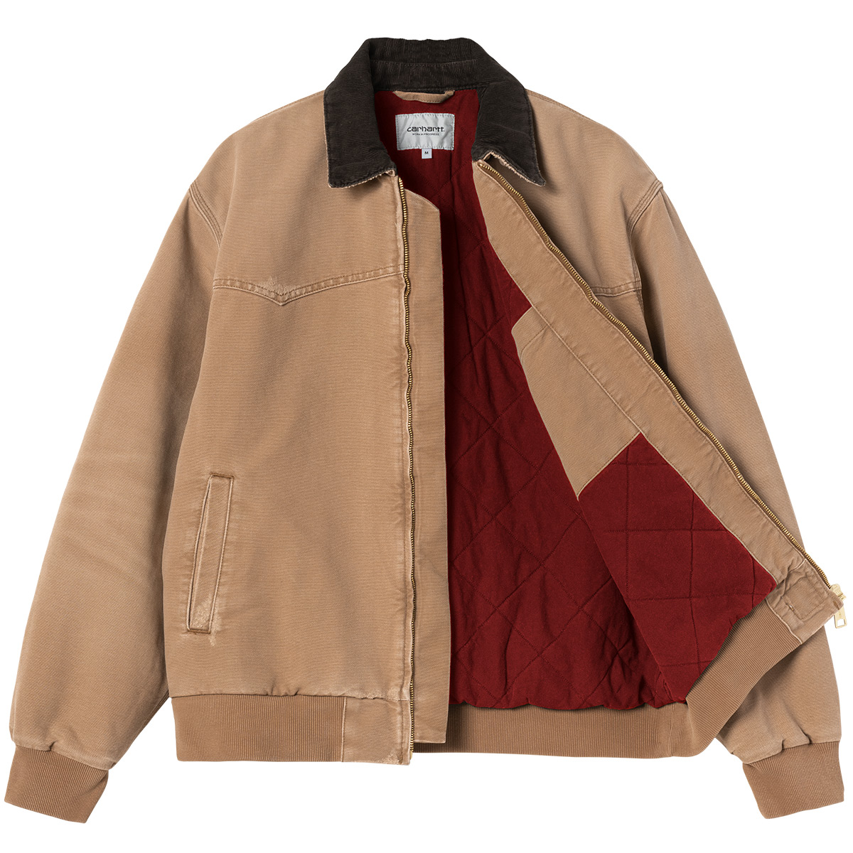 Carhartt WIP OG Santa Fe Jacket Hamilton Brown/Tobacco Grind Wash