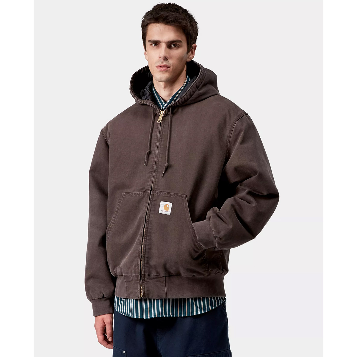 Carhartt WIP OG Active Jacket Tobacco Stone Canvas