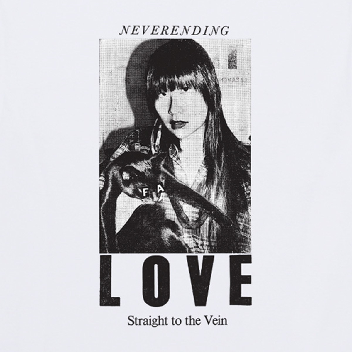 Fucking Awesome Neverending Love T-shirt White