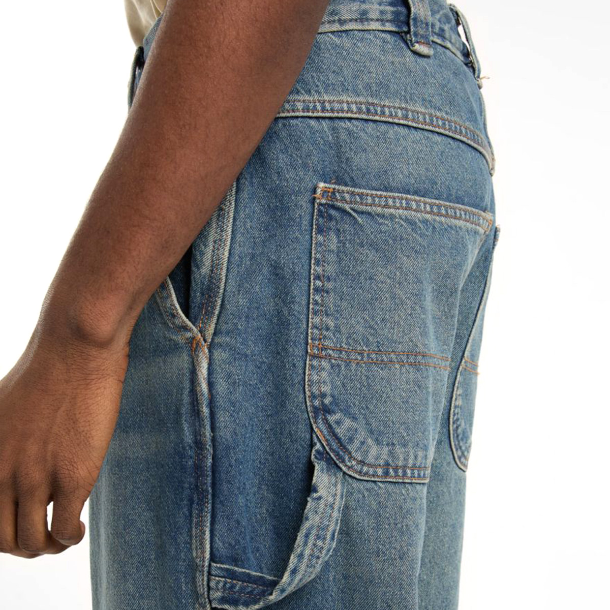 Dickies Stevensville Carpenter Pant Denim Khaki Tinted Blue Dickies Stevensville Carpenter Pant Denim Khaki Tinted Blue