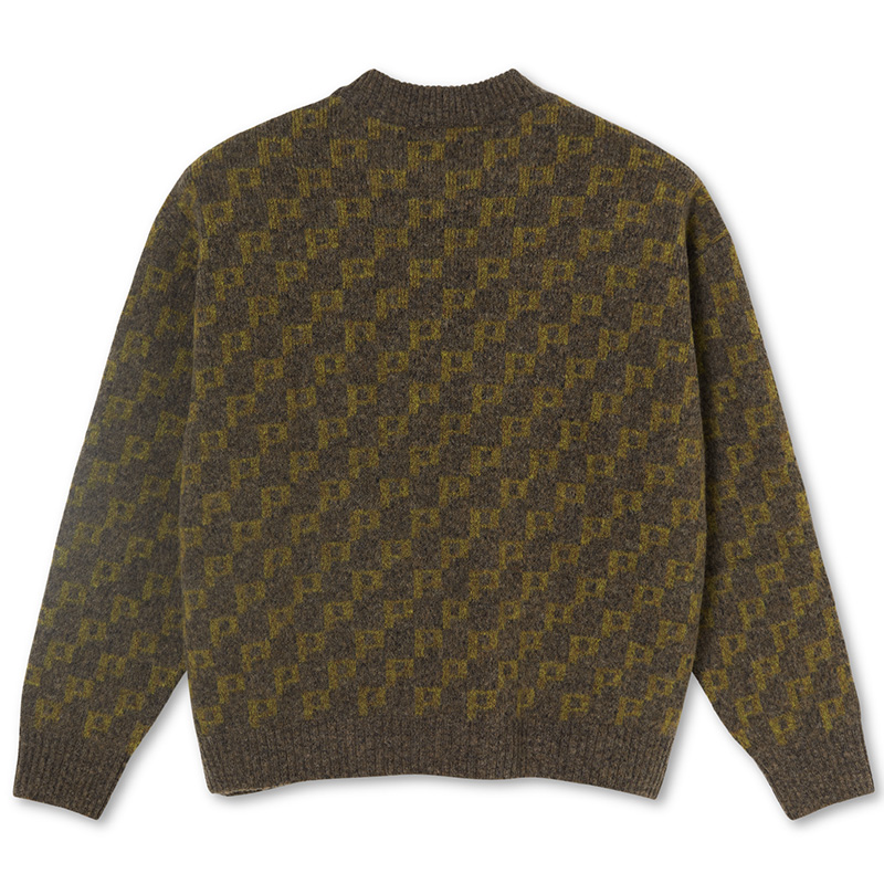 Polar Polar Knit Sweater Army Green Polar Polar Knit Sweater Army Green