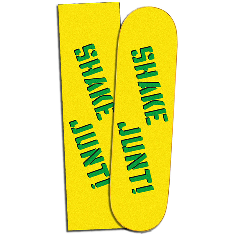 Shake Junt Yellow/Green Griptape Sheet 9.0