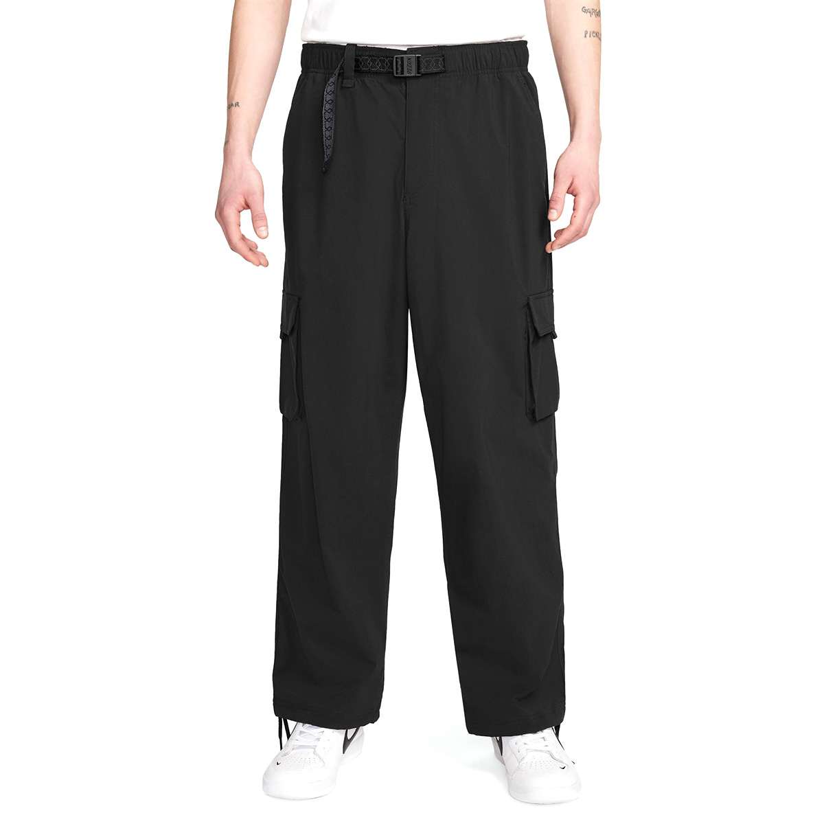 Nike SB Dry Fit Kearny Cargo Pants Black/White Nike SB Dry Fit Kearny Cargo Pants Black/White