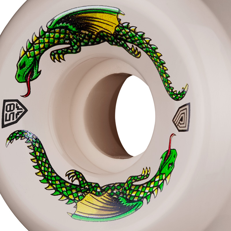 Powell Peralta Dragon Formula Rat Bones II Wheels Off White 93A 58mm Powell Peralta Dragon Formula Rat Bones II Wheels Off White 93A 58mm