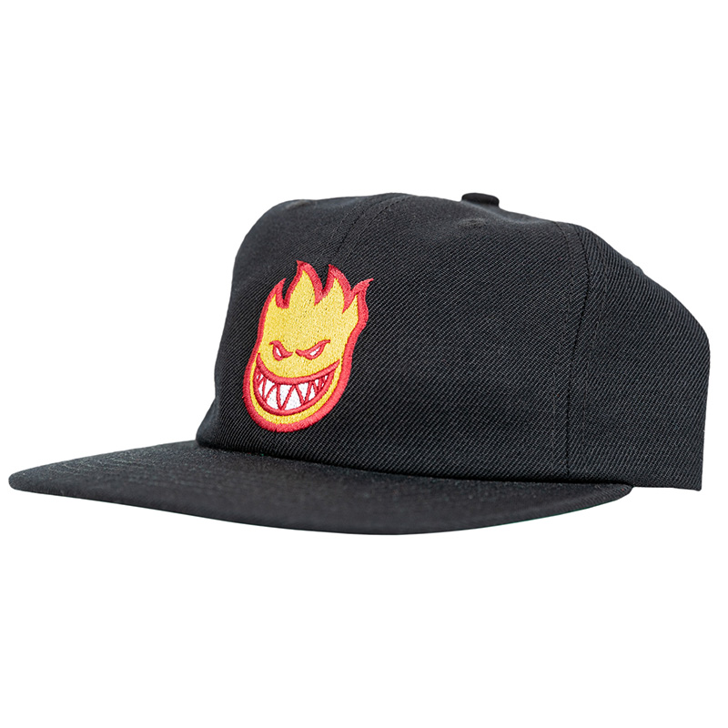 Spitfire Lil Bighead Fill Strapback Cap Black/Red/Gold Spitfire Lil Bighead Fill Strapback Cap Black/Red/Gold