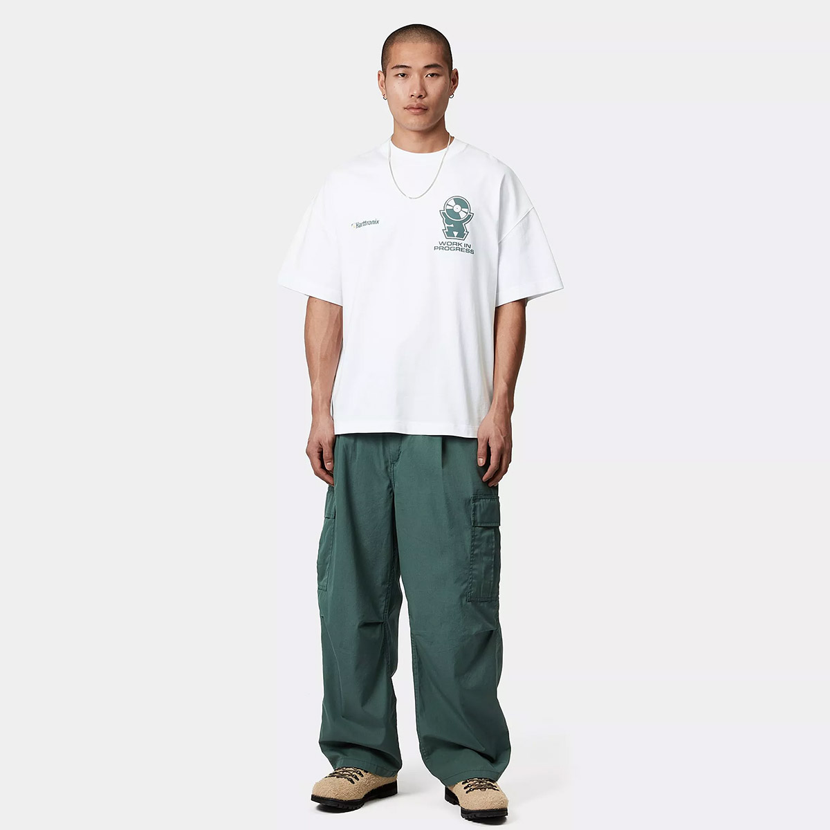Carhartt WIP Harttronix T-Shirt White Carhartt WIP Harttronix T-Shirt White