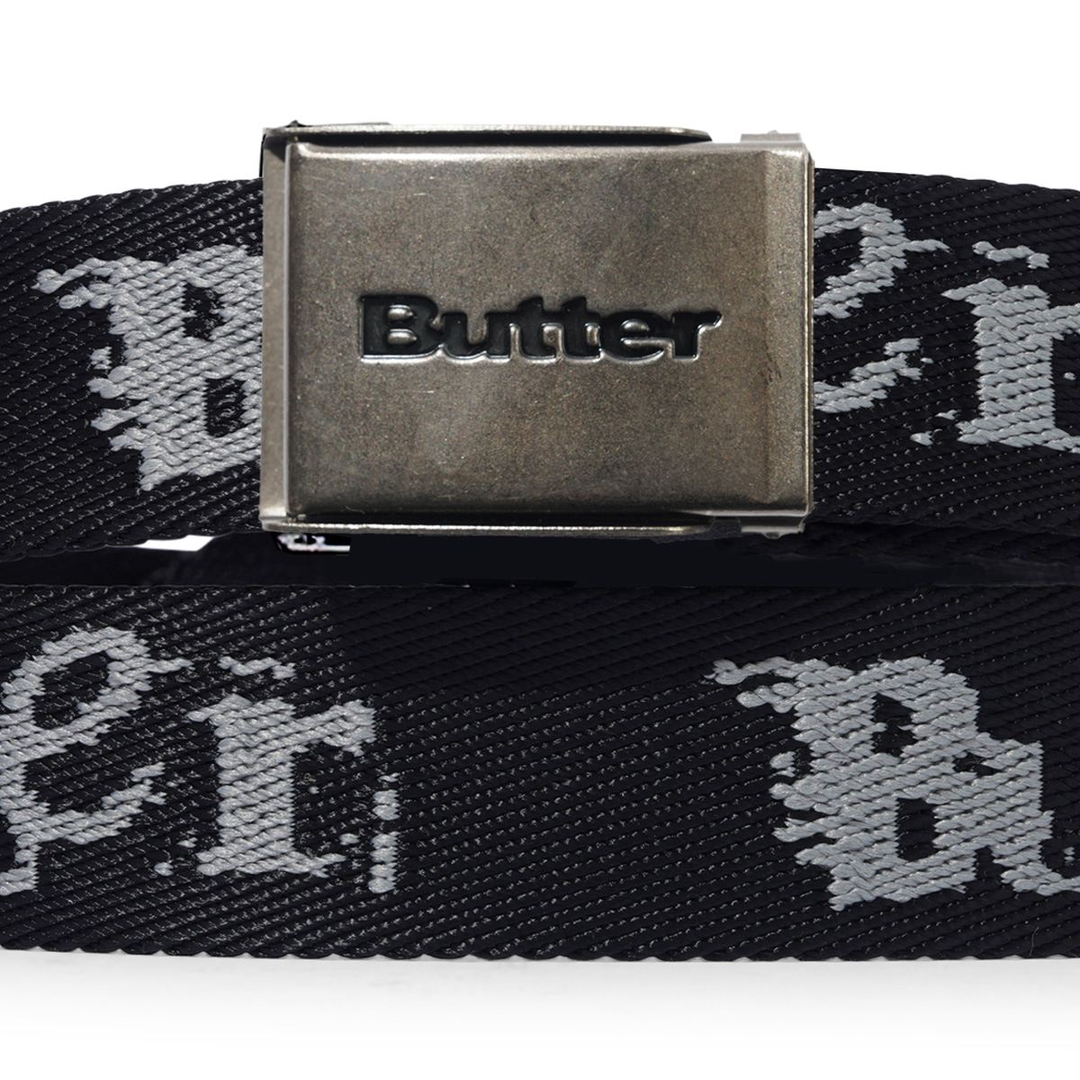 Butter Goods Breakdown Woven Belt Black Butter Goods Breakdown Woven Belt Black