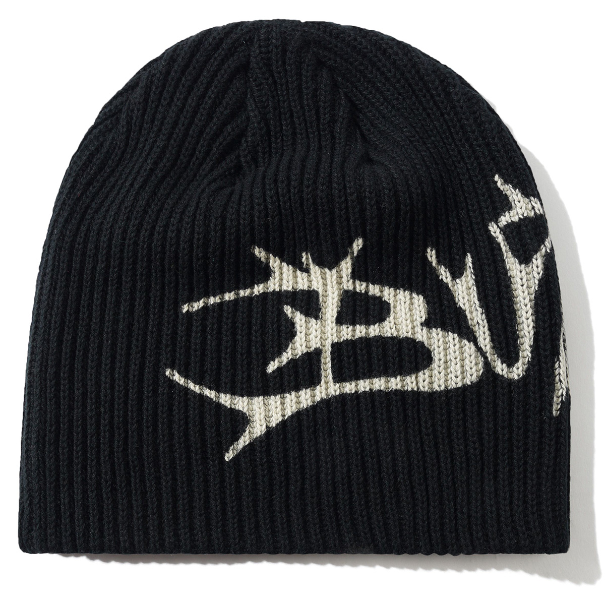 Butter Goods Scrawling Skully Beanie Black