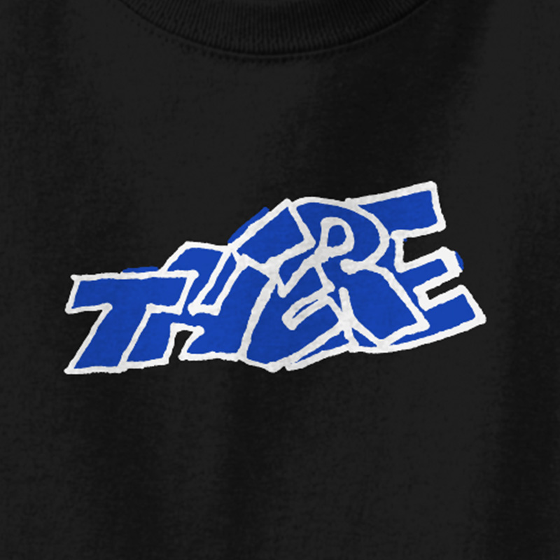 There Blocky T-Shirt Black/White/Blue There Blocky T-Shirt Black/White/Blue