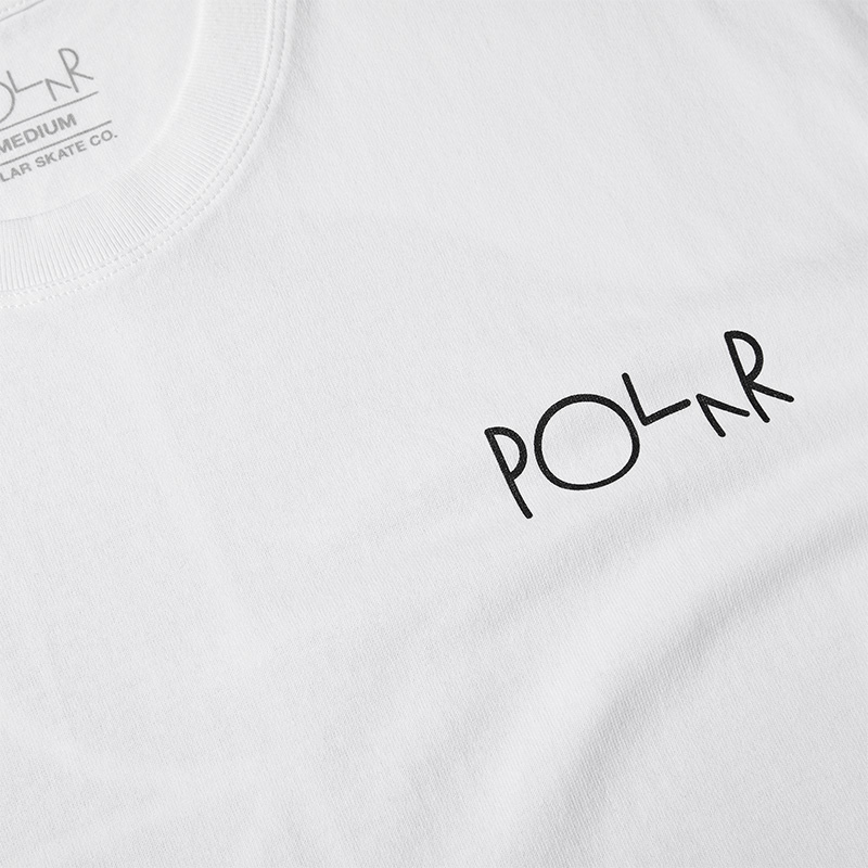 Polar Fill Logo T-Shirt White