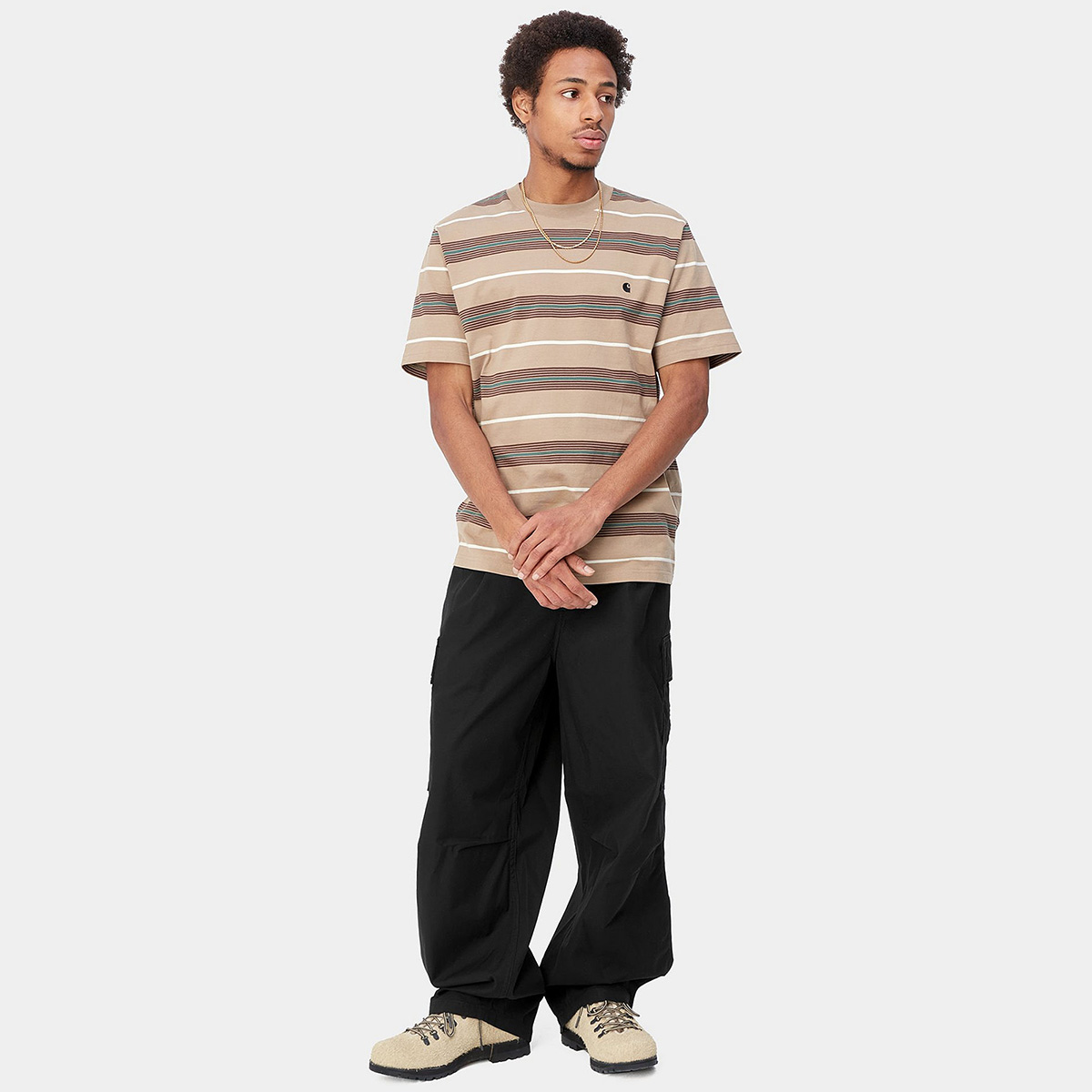 Carhartt WIP Cole Cargo Pant Black Rinsed Carhartt WIP Cole Cargo Pant Black Rinsed