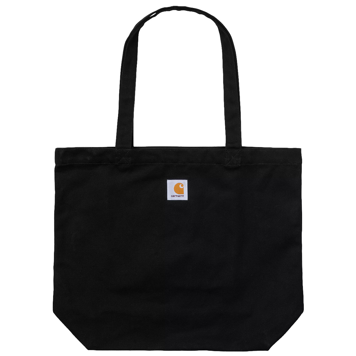 Carhartt WIP Canvas Graphic Tote Bag Spoiled Print Black