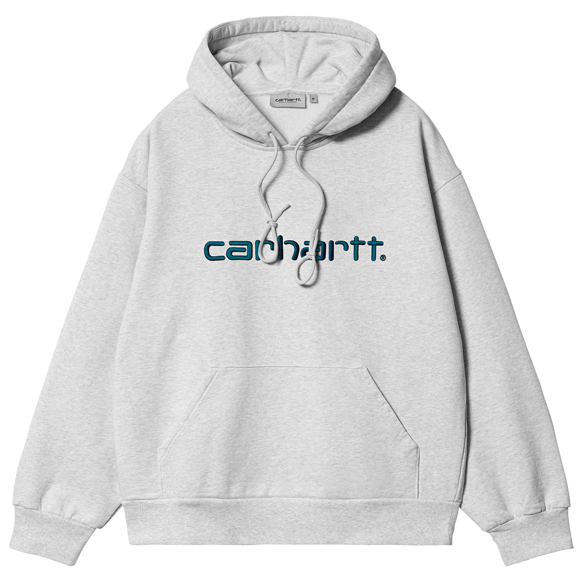 Carhartt WIP Hooded Carhartt Sweater Ash Heather/Duck Blue