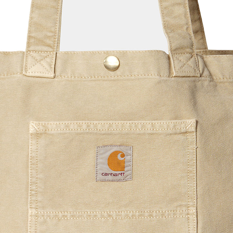 Carhartt WIP Bayfield Tote bag Dusty H Brown Faded
