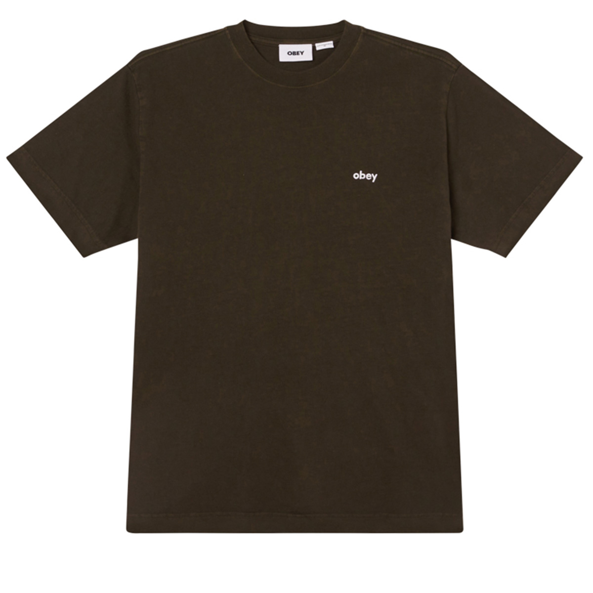 Obey Lowercase Pigment T-Shirt Pigment Pigment Rosin