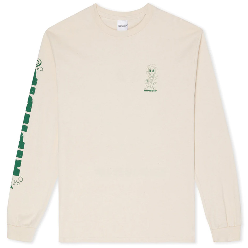 RIPNDIP Dance Forever Longsleeve T-shirt Natural