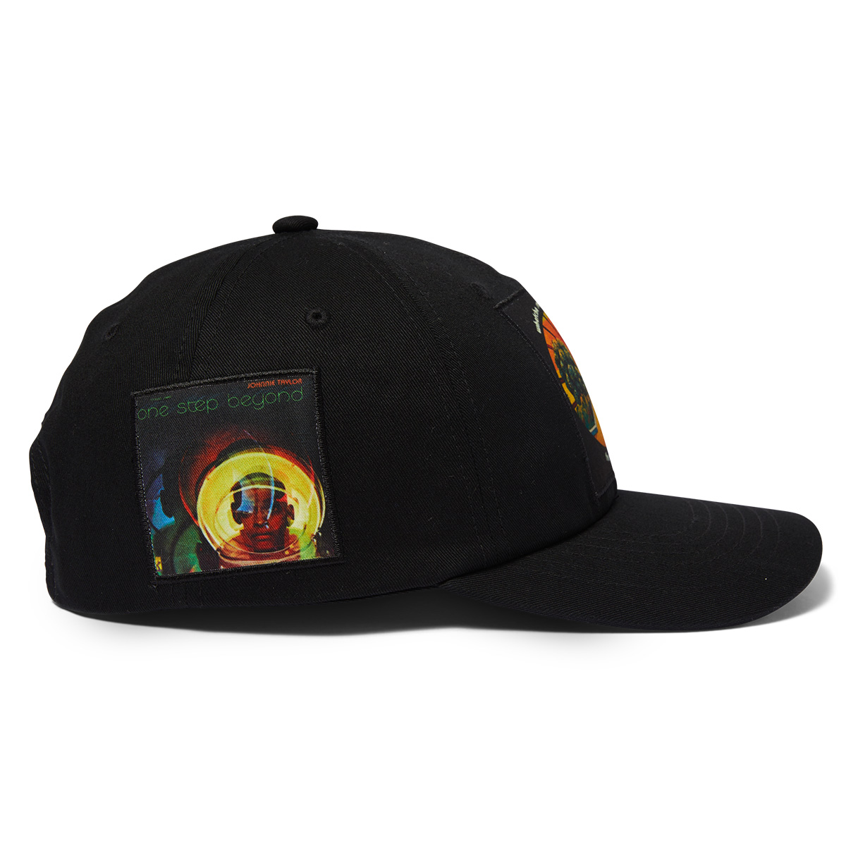 HUF Stax Patches Snapback Black HUF Stax Patches Snapback Black