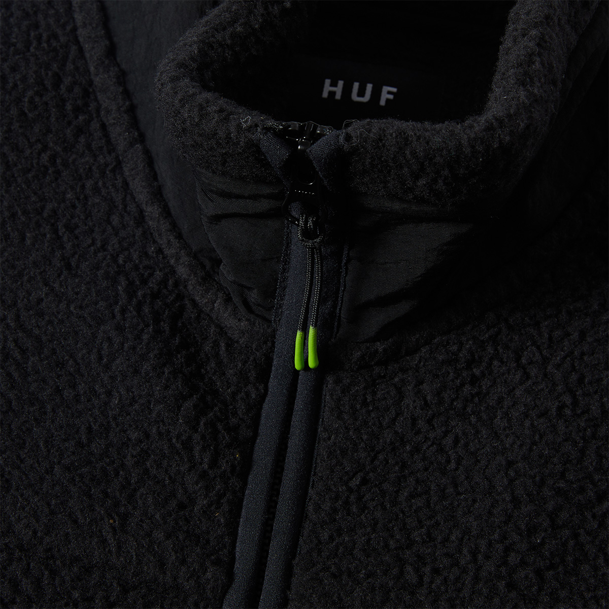HUF Sonoma High Pile Vest Black
