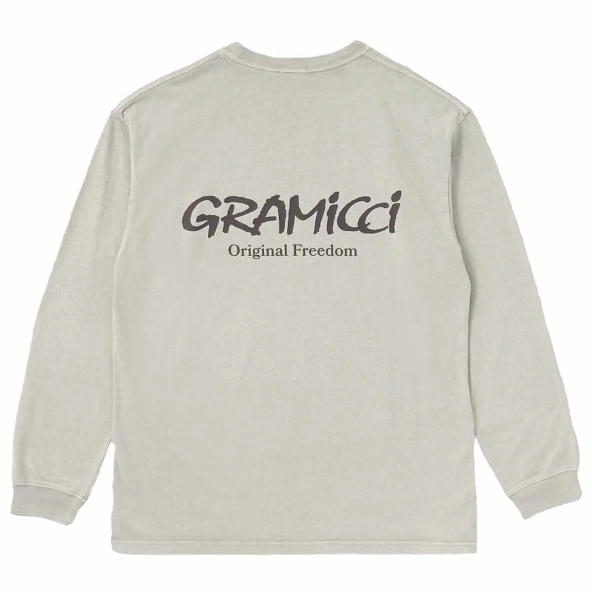 Gramicci Original Freedom Longsleeve T-Shirt Pigment Slate Gramicci Original Freedom Longsleeve T-Shirt Pigment Slate