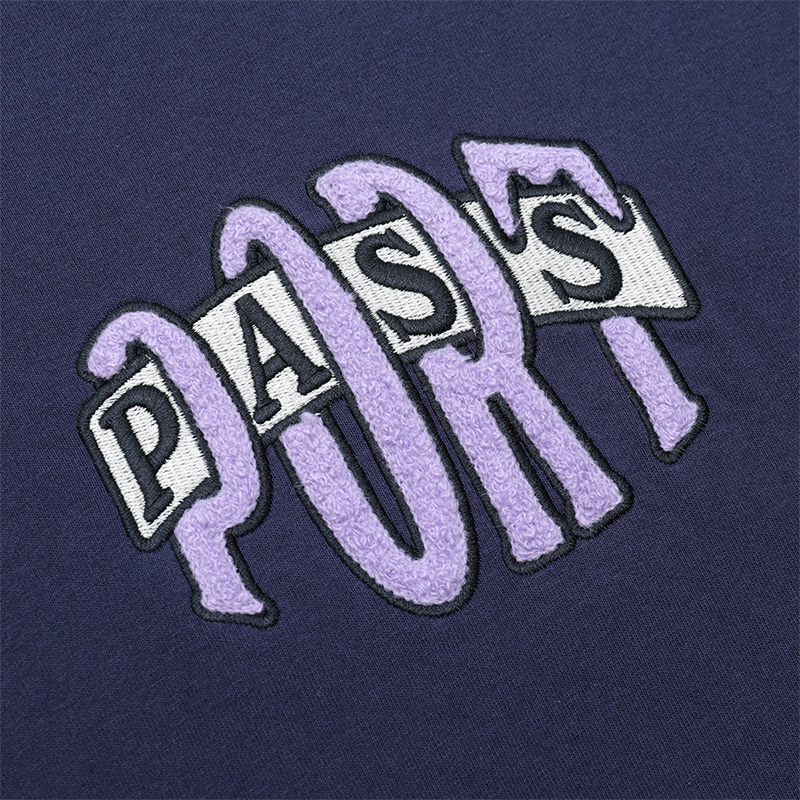 Pass Port Bulb Logo T-Shirt Navy Pass Port Bulb Logo T-Shirt Navy