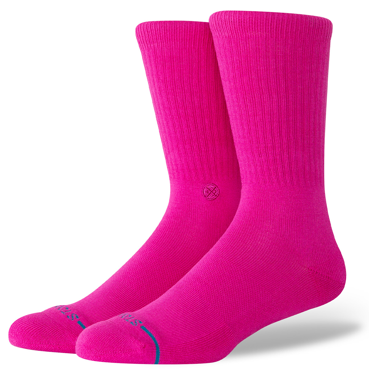 Stance Icon Socks Fuschia