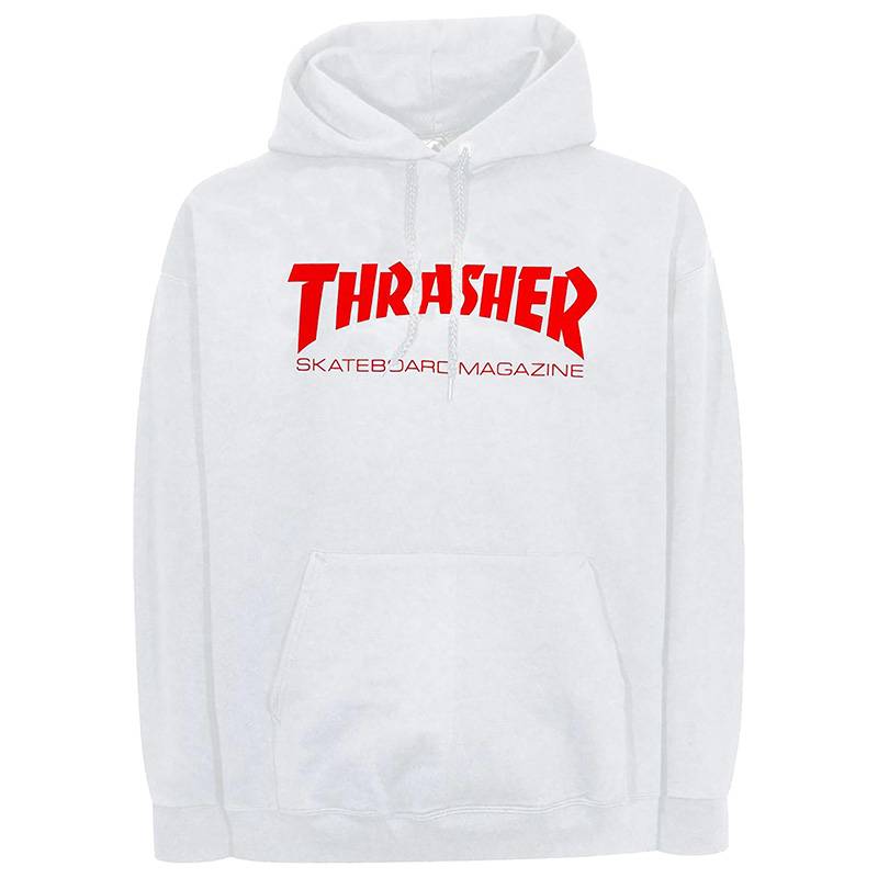Thrasher Skate Mag Hoodie White/Red