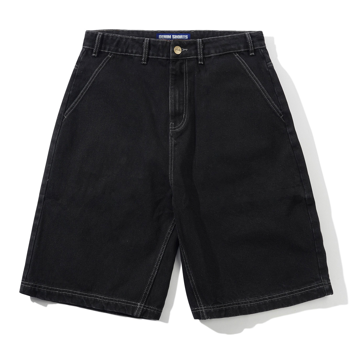 Butter Goods Scribble Denim Shorts Washed Black