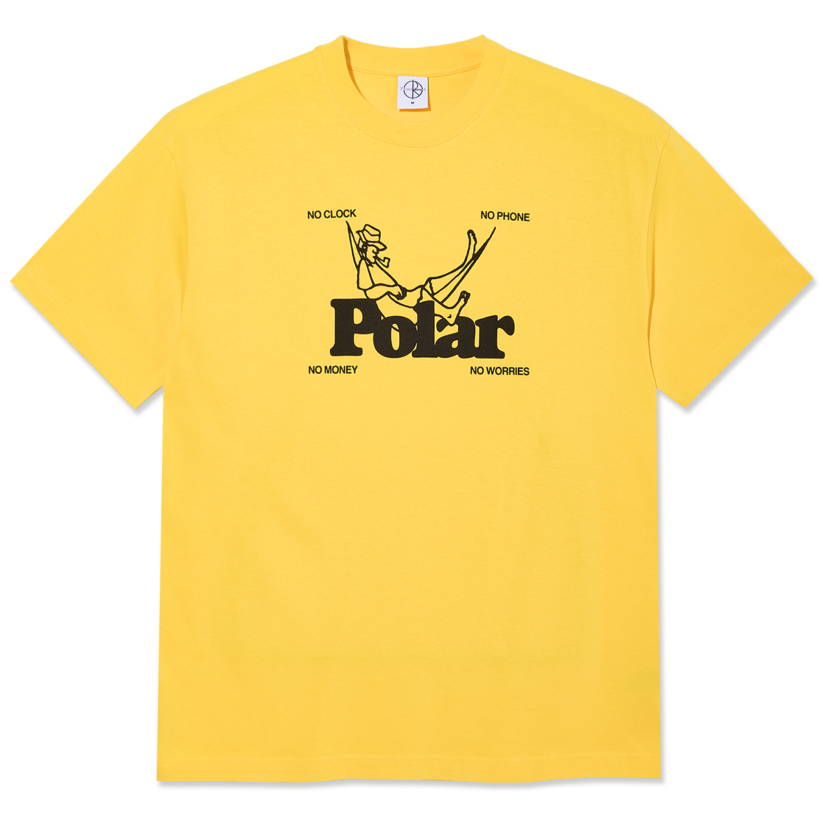 Polar No Worries T-shirt Lemon
