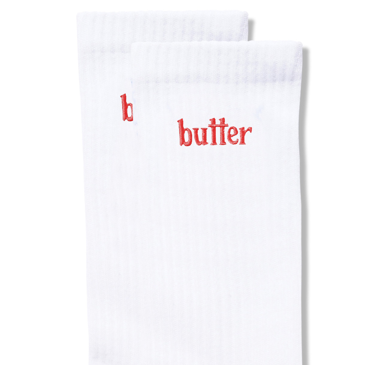 Butter Goods Basic Socks White