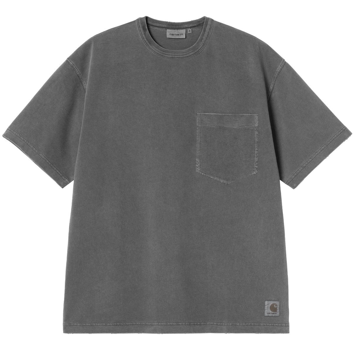 Carhartt WIP Torion Pocket T-Shirt Black Grind Wash
