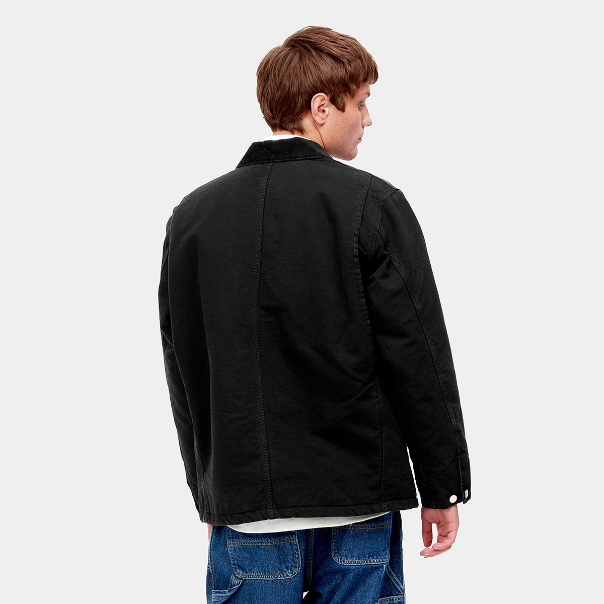 Carhartt WIP OG Chore Coat Black/Black Aged Canvas Carhartt WIP OG Chore Coat Black/Black Aged Canvas